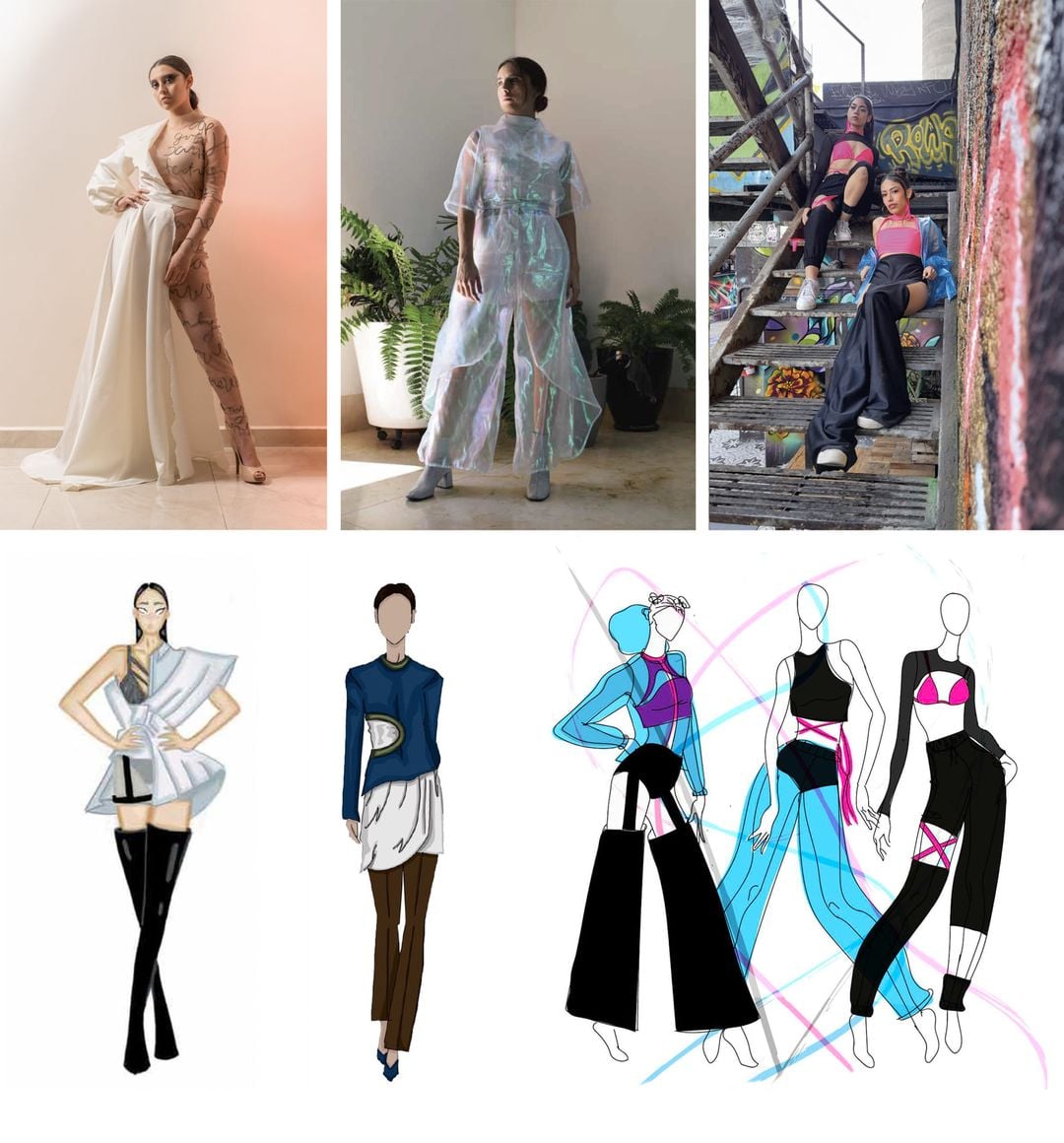 Alumnas de Diseño de Moda e Innovación pasan a segunda fase del concurso “Moda Premio 2022” 