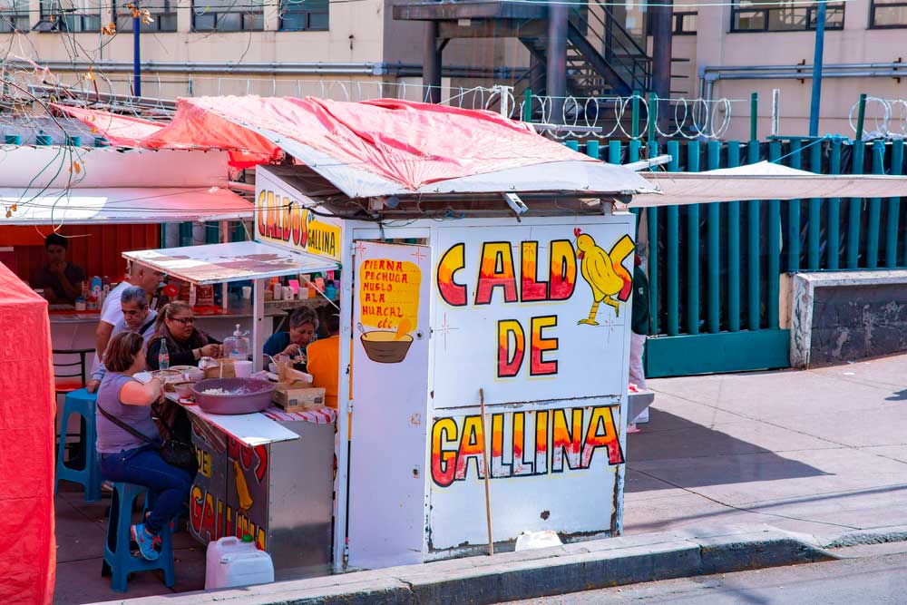 Gastronomía callejera en la Ciudad de México